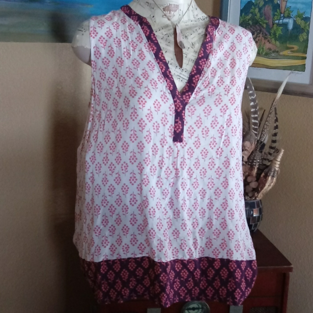 Boden Purple & Pink Tunic